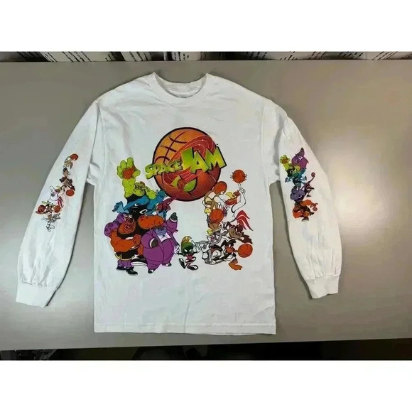 PacSun Other - PACSUN Space Jam Retro 90s LS Size Med New No Tag Basketball Looney Tunes Taz